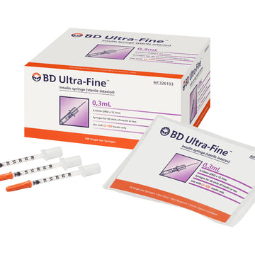 BD Insulin 0.3ml with 29G x 1/2" (12.7mm)