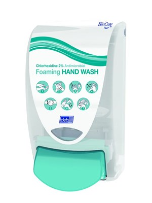 Deb Chlorexidine Foaming Hand Wash Dispenser - 1L