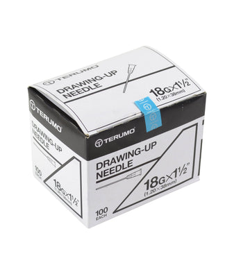 Needles 18G x 38mm Blunt Drawing Up Box/100