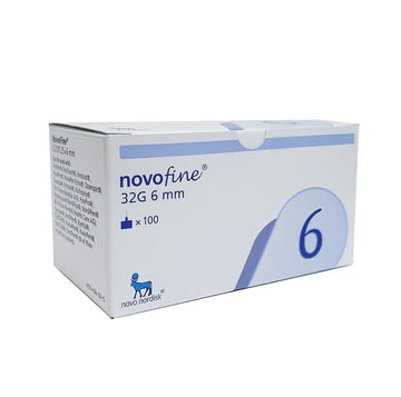 Novofine Pentips 6mm x 32G Needle - 100 Pen Needles