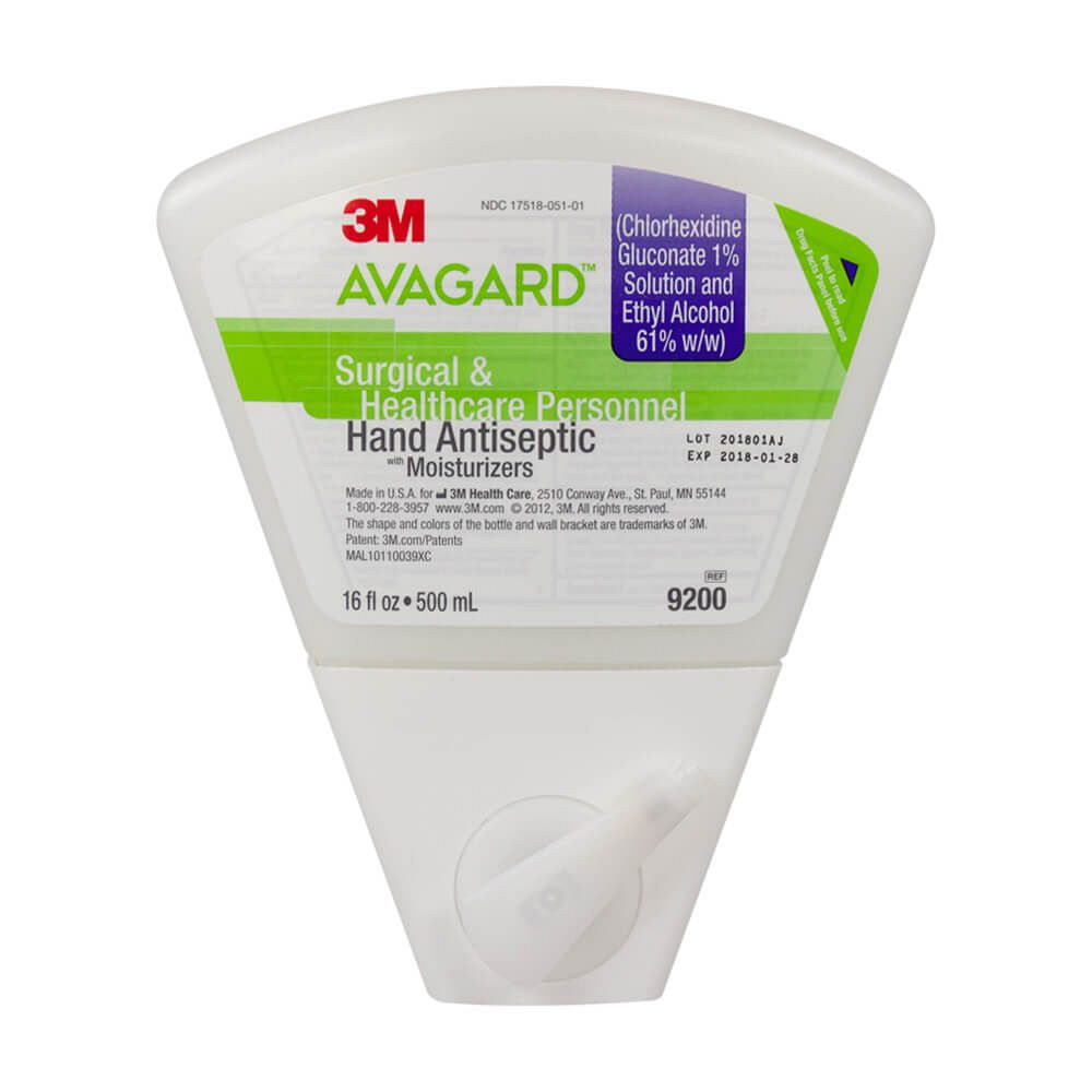 3M™ Avagard™ Antiseptic CHG Surgical Hand Rub 500mL