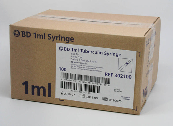 BD 1ml Luer Slip Syringe