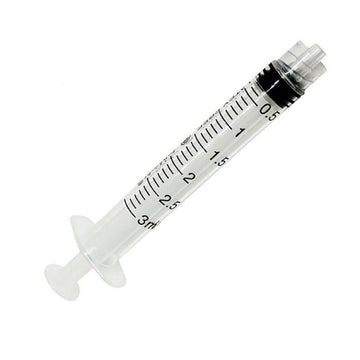 BD 3ml Luer Lok Syringe 100/Box