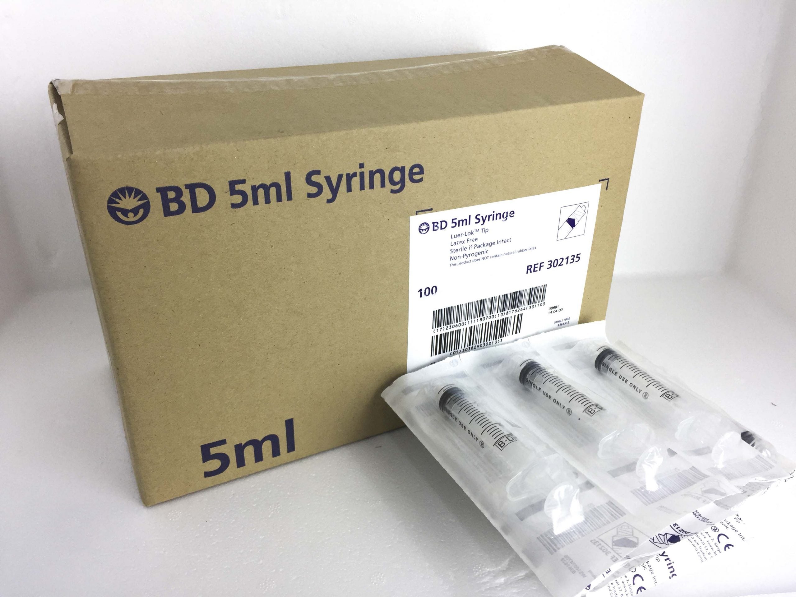BD 5ml Luer Lok Syringe
