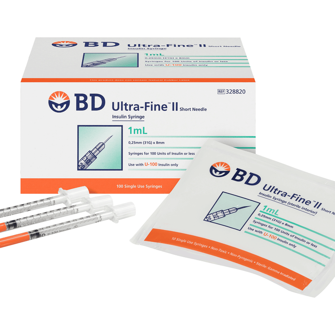 BD Insulin 1ml with 31G x 5/16