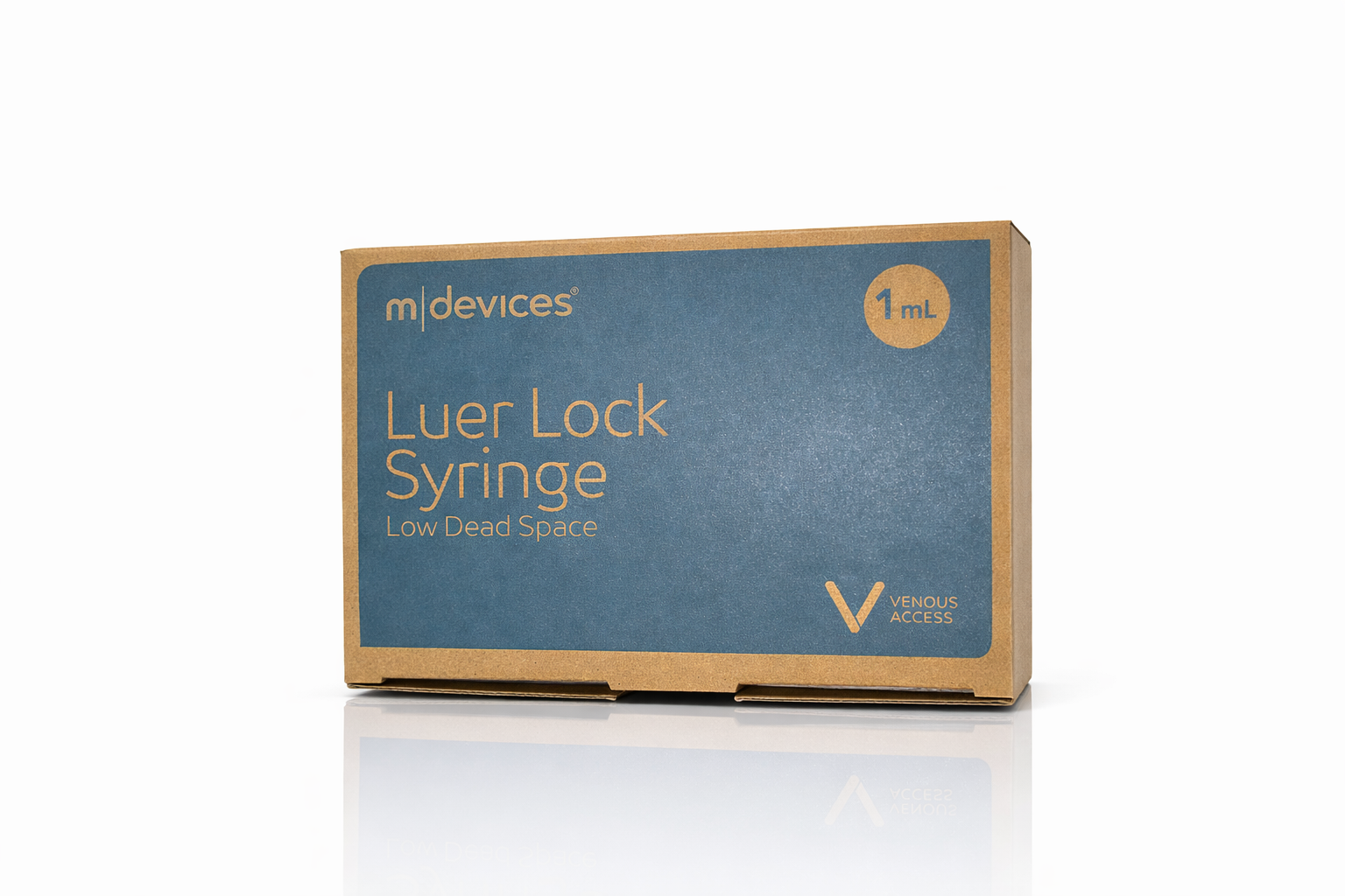 M-Devices 1ml Luer Lock Low Dead Space Syringe