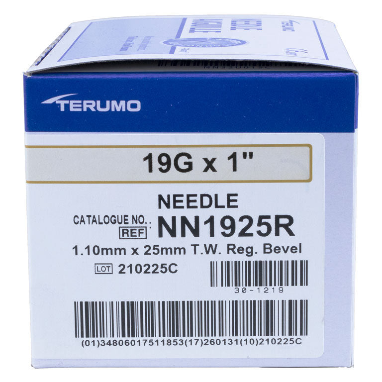 Needles 19G x 25mm Box/100