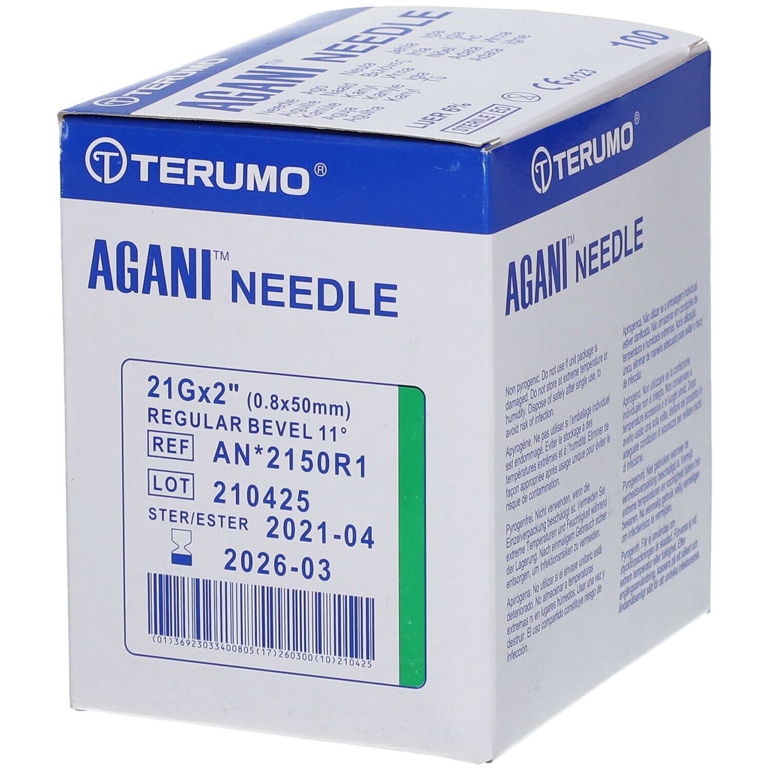 Needles 21G x 50mm Box/100