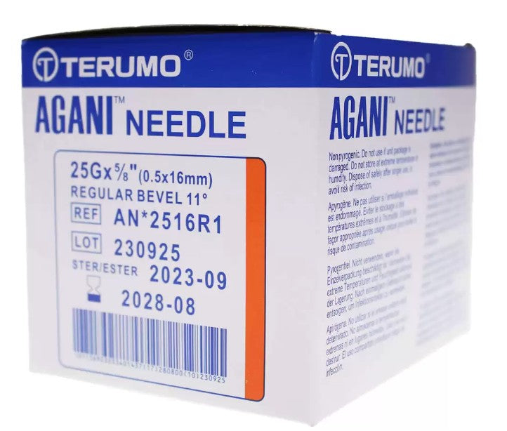 Needles 25G x 16mm Box/100
