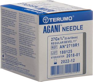 Needles 27G x 19mm Box/100