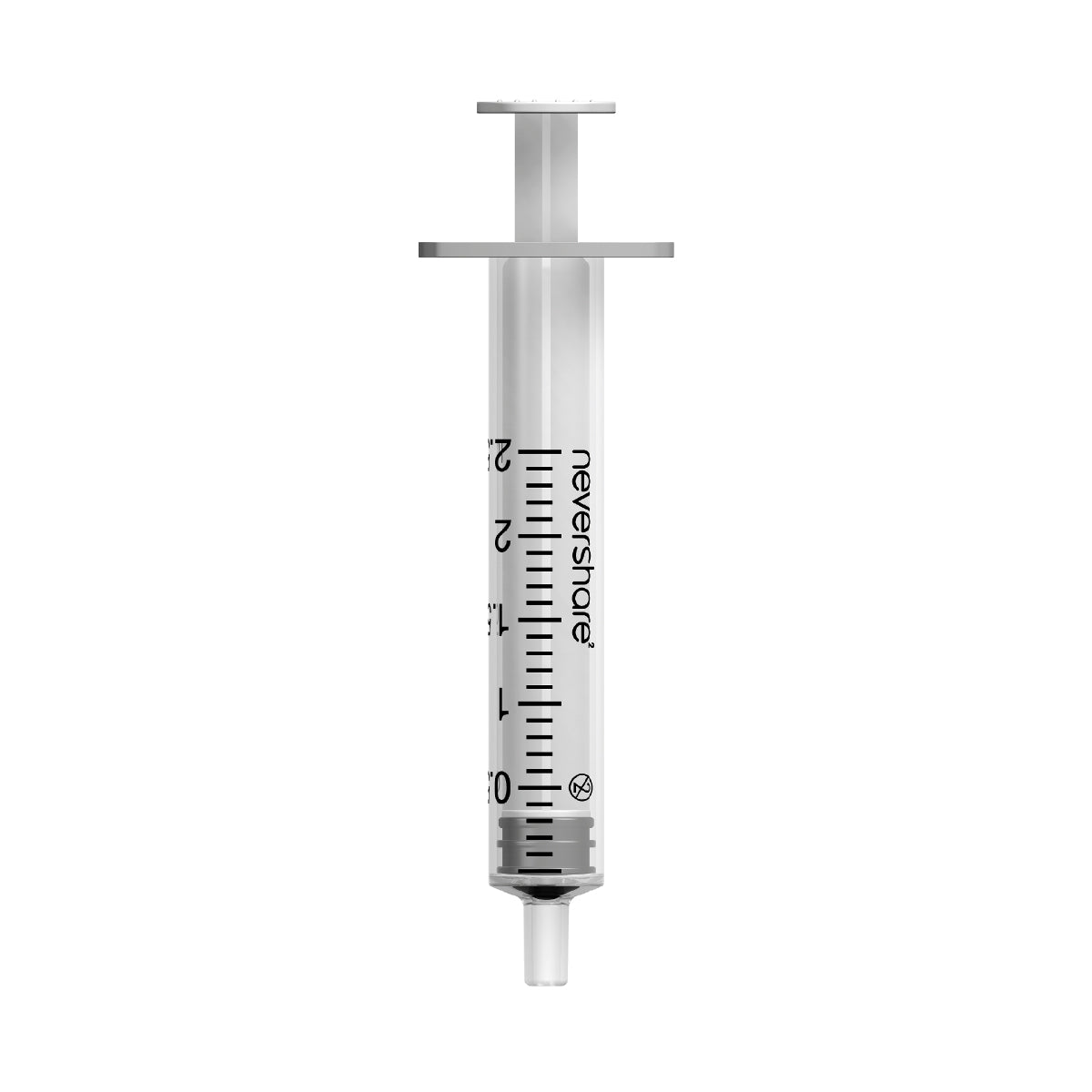 Nevershare 2ml Luer Slip Multi Colour Syringe