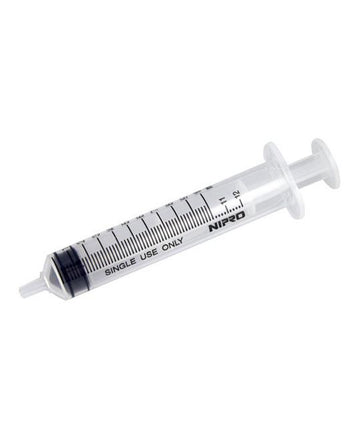 Nipro 10ml Luer Slip Syringe 100/Box