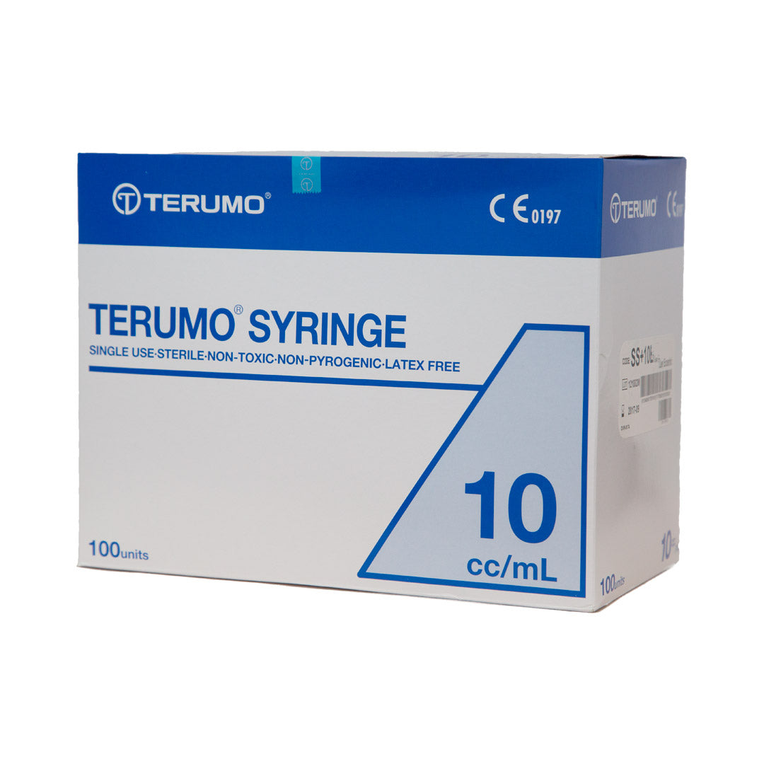 Terumo 10ml Luer Slip Eccentric Syringe 100/Box