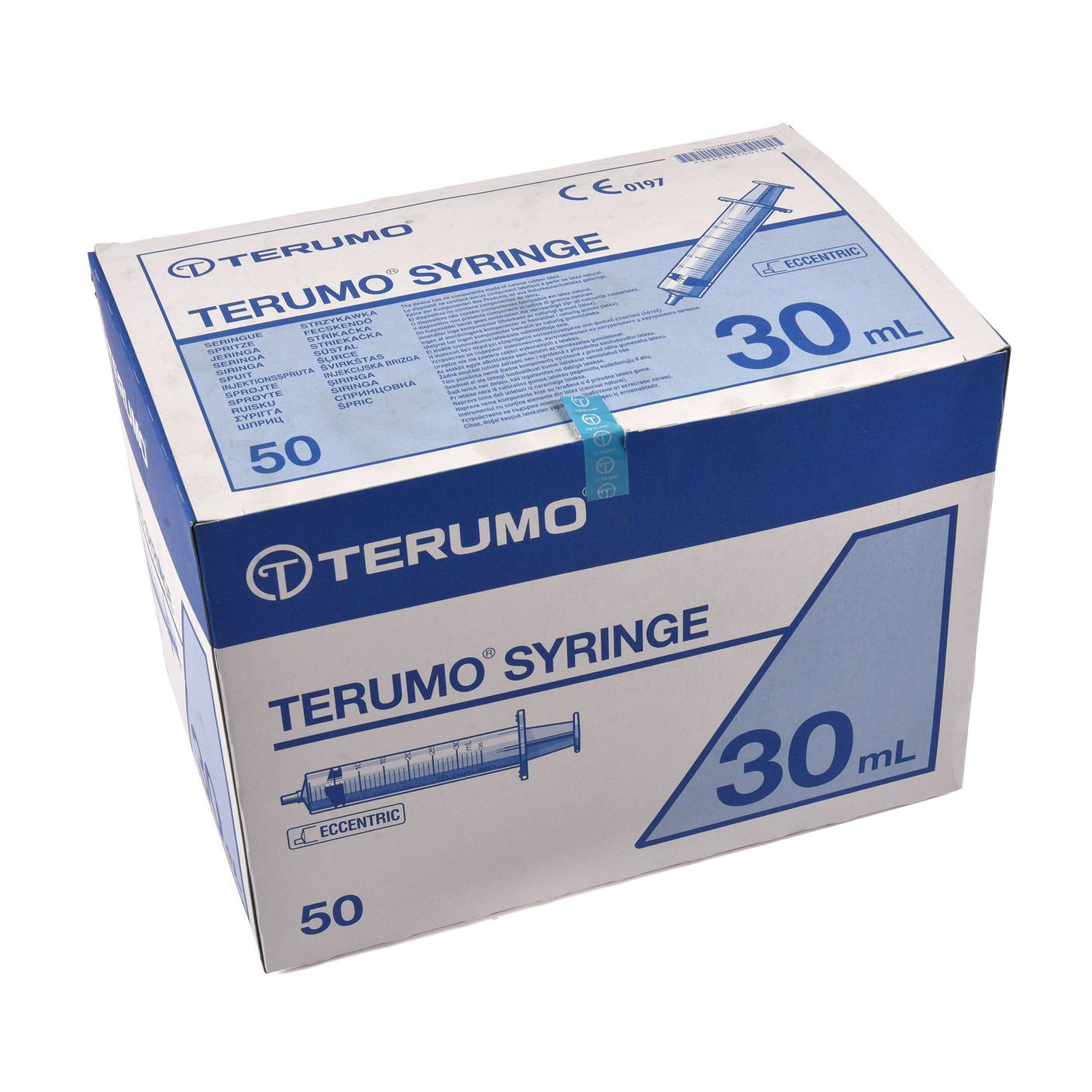 Terumo 30ml Luer Slip Eccentric Syringe 50/Box