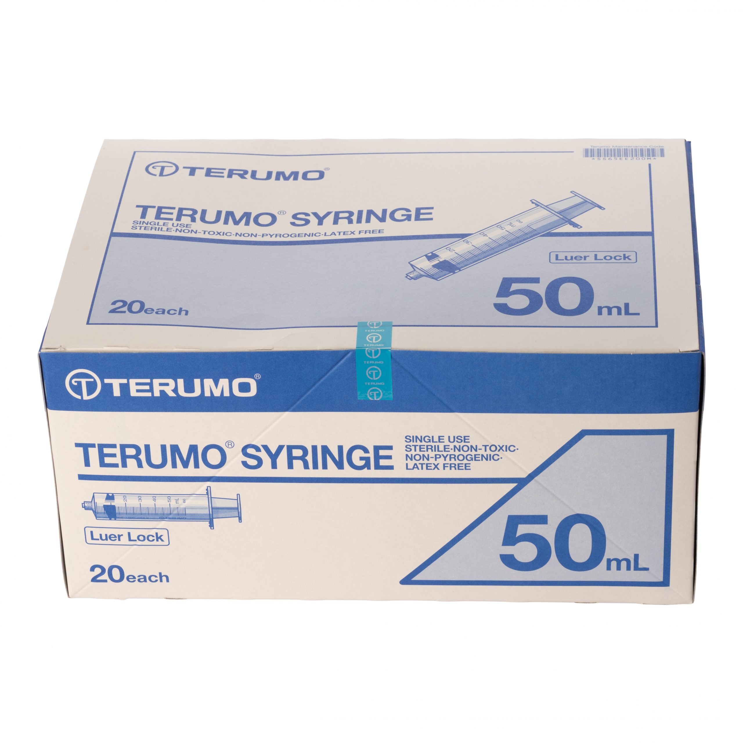 Terumo 50ml Luer Lock Syringe 20/Box