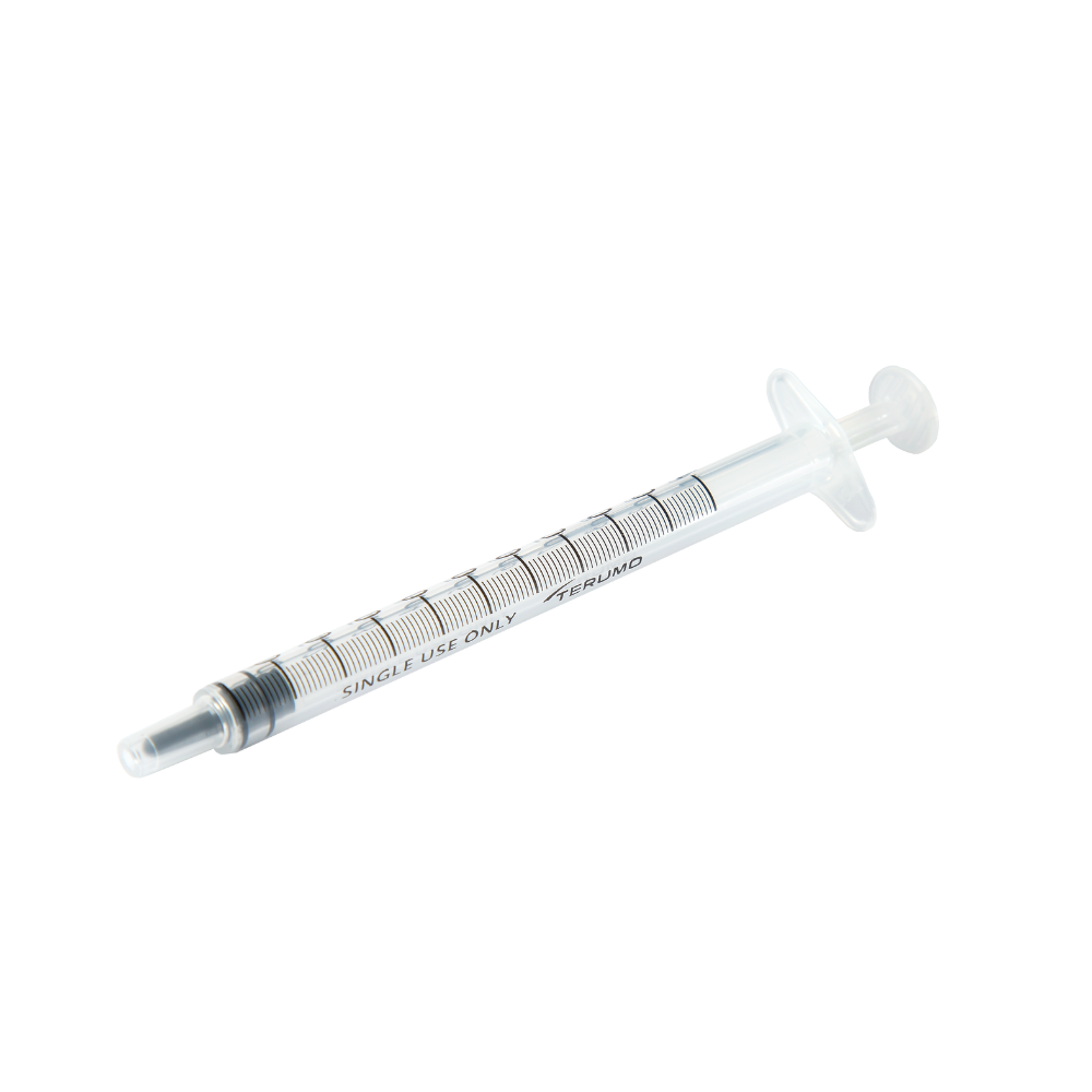 Terumo 1ml Tuberculin Luer Slip Syringe 100/Box